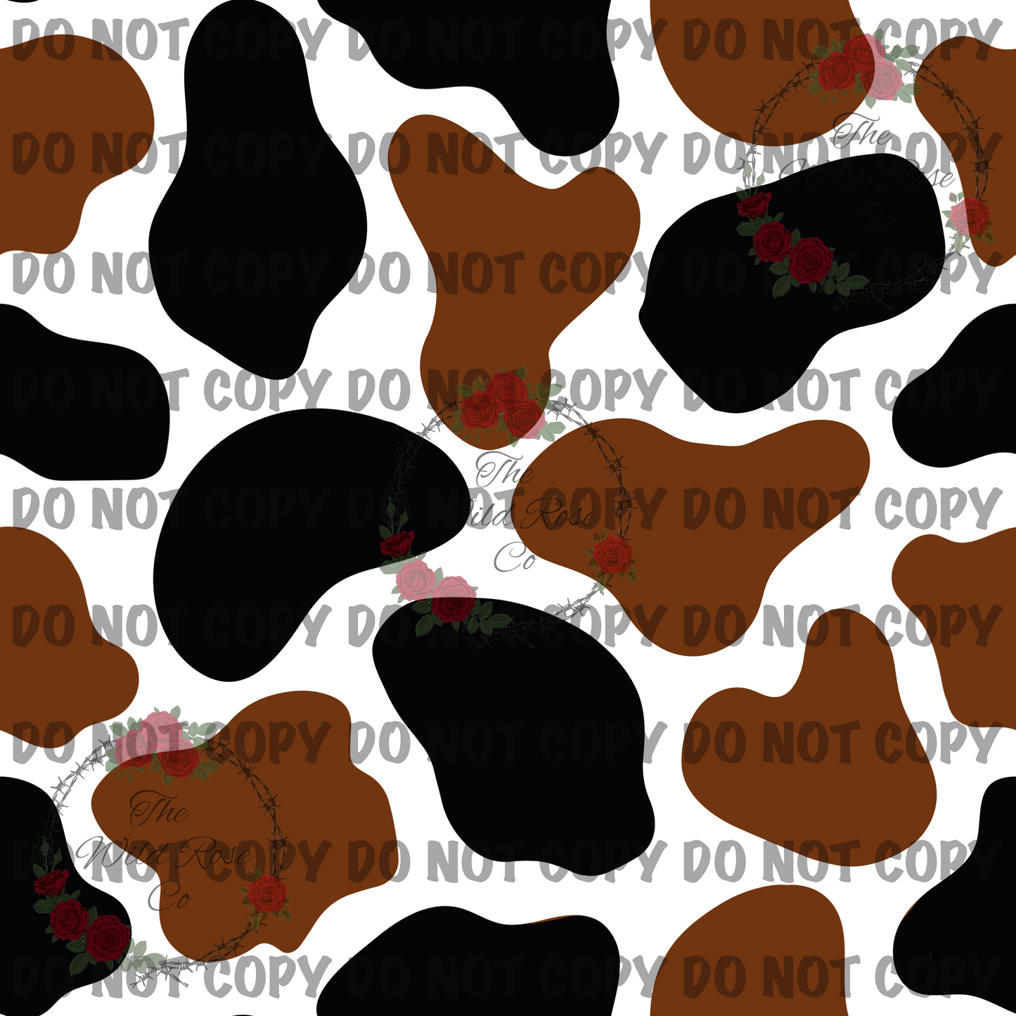 Neutral Cow Print