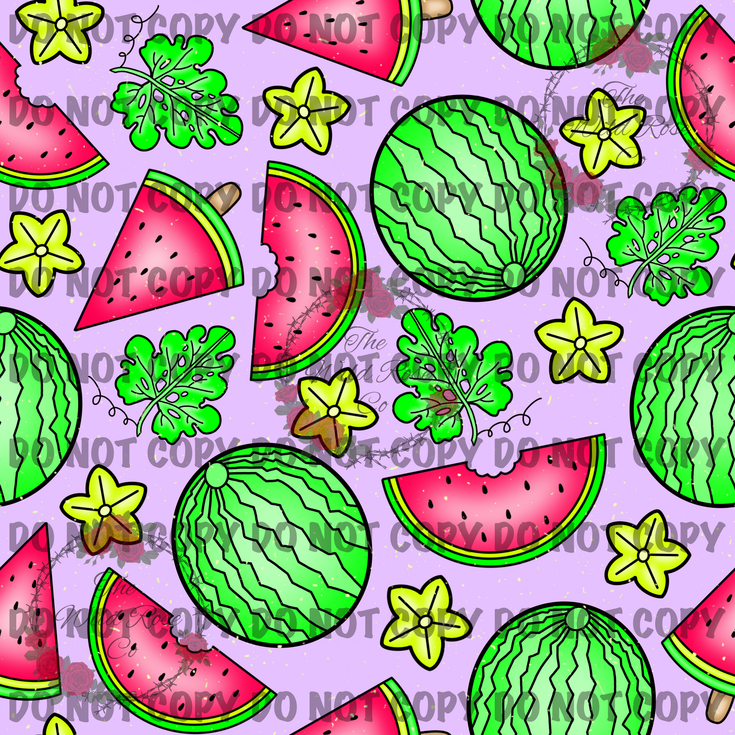 Floral Watermelons