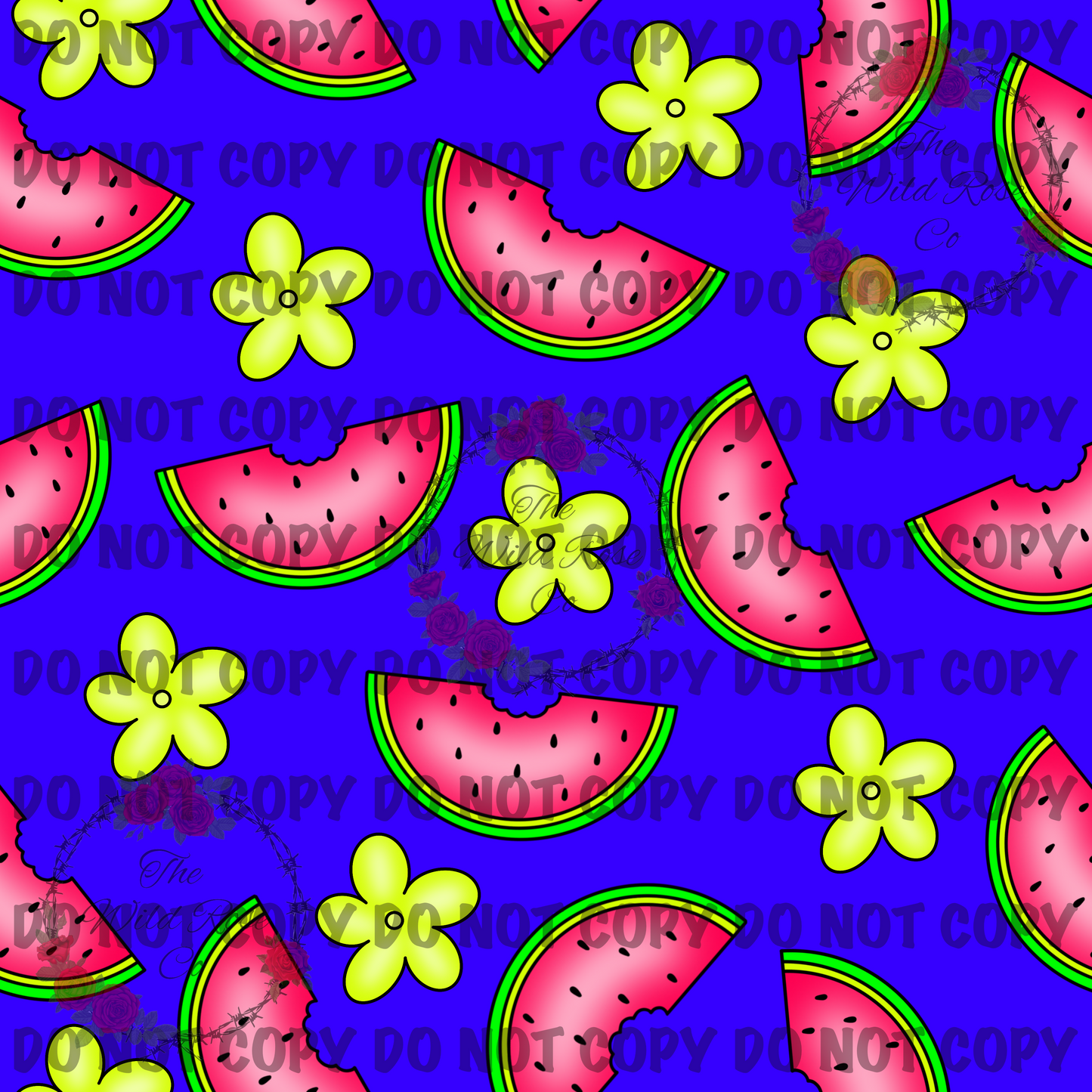 Floral Watermelons