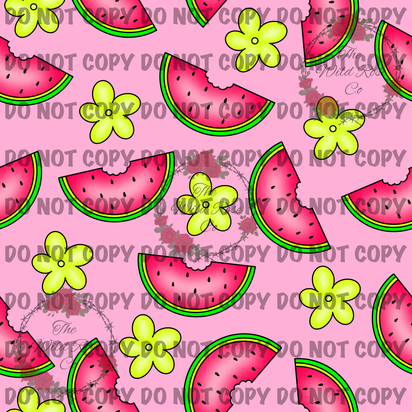 Floral Watermelons