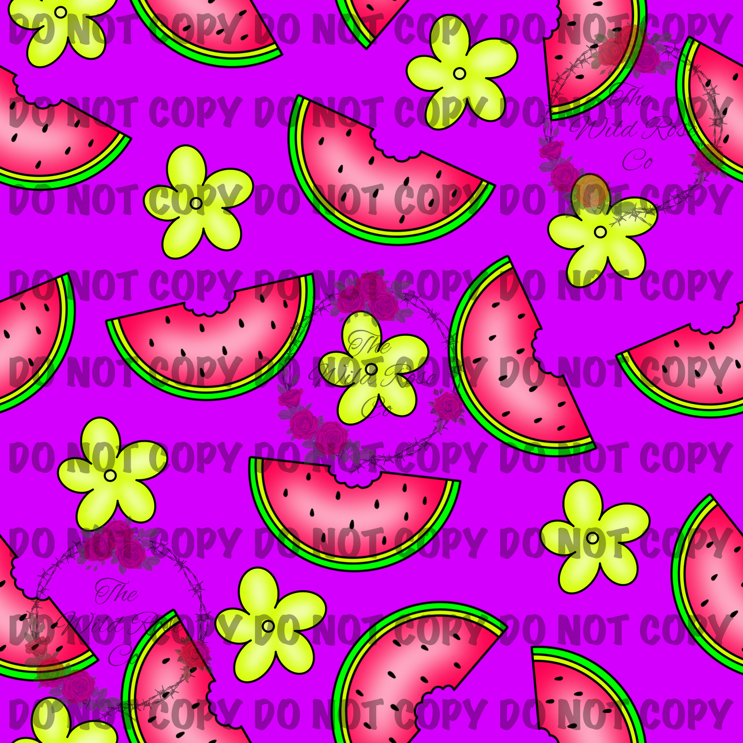 Floral Watermelons