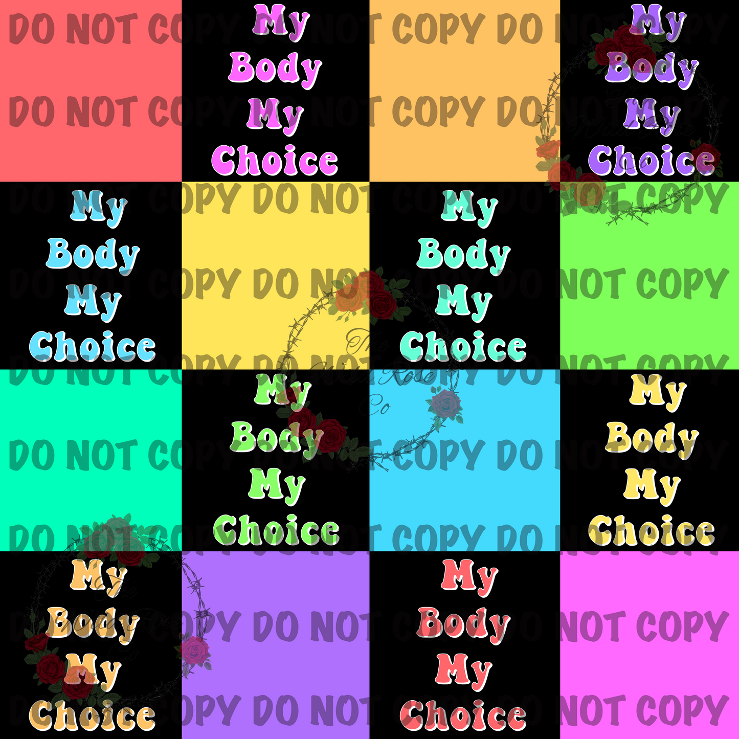 My Body My Choice Freebie