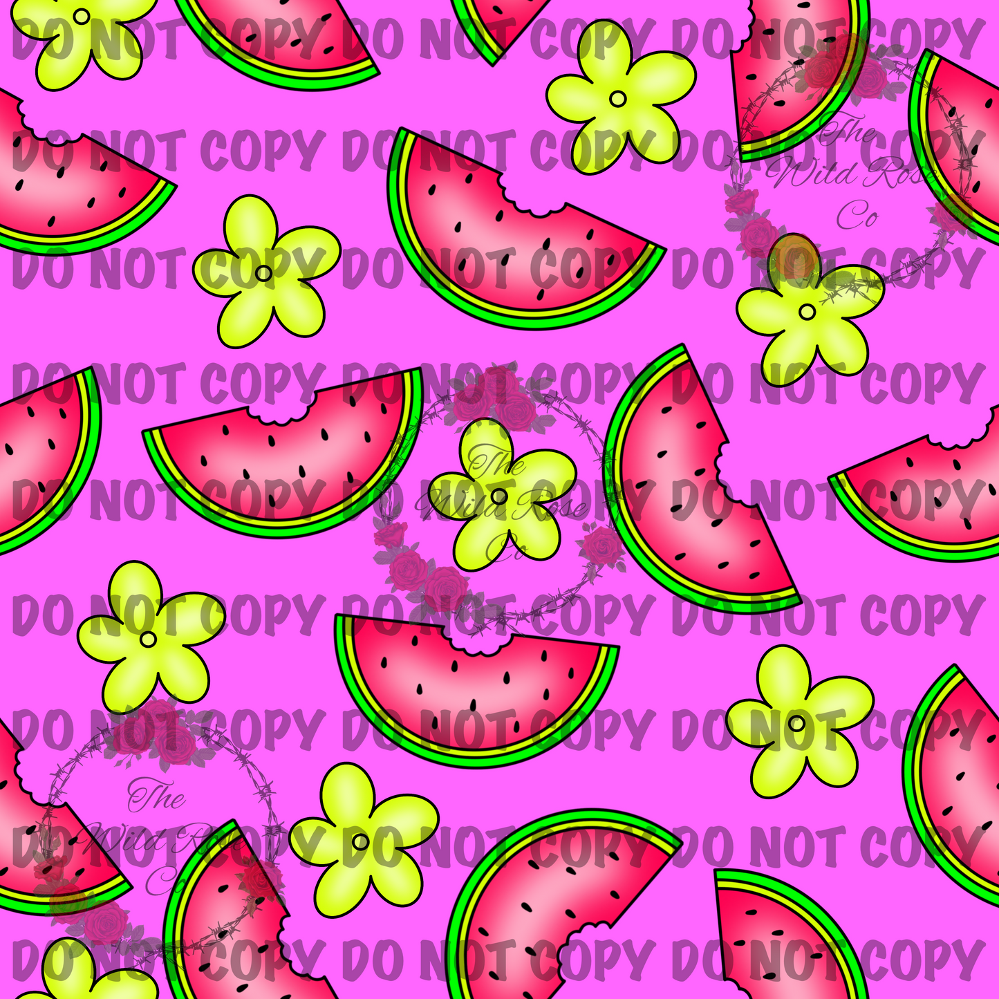 Floral Watermelons