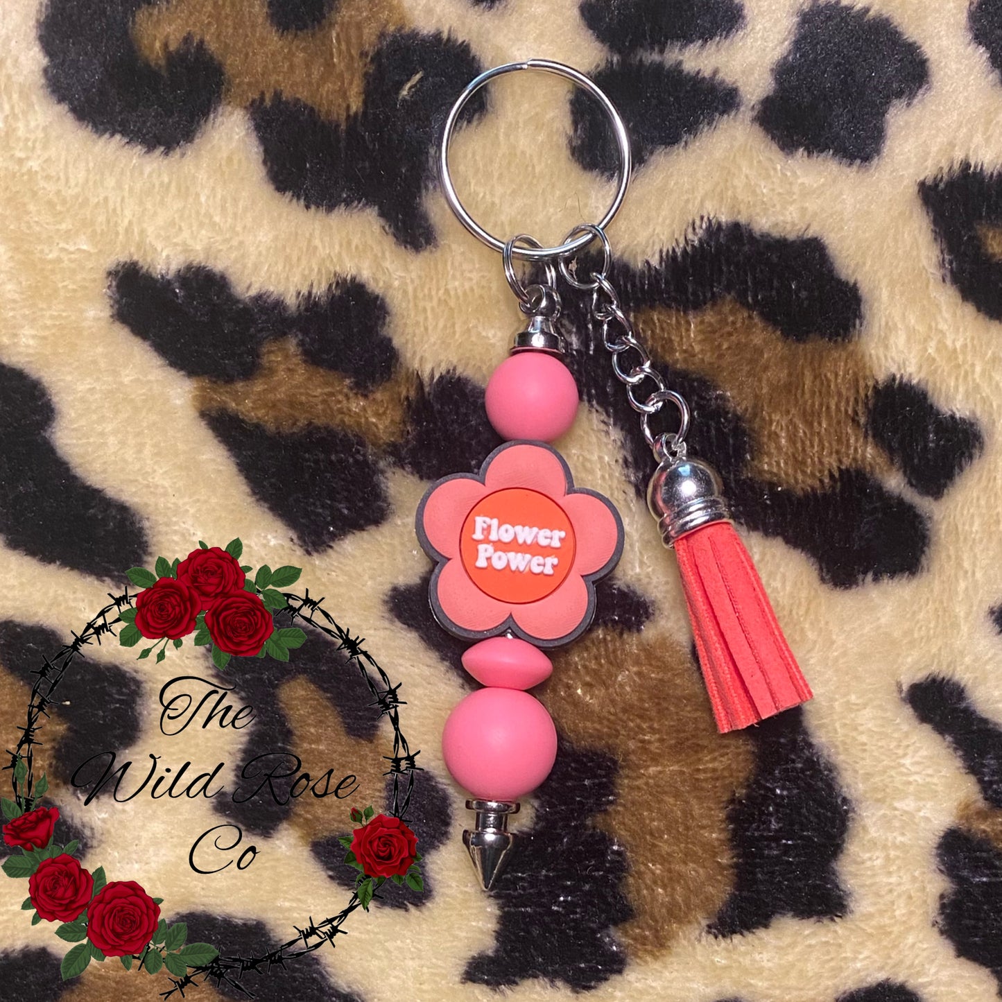 Flower Power Mini Keychain