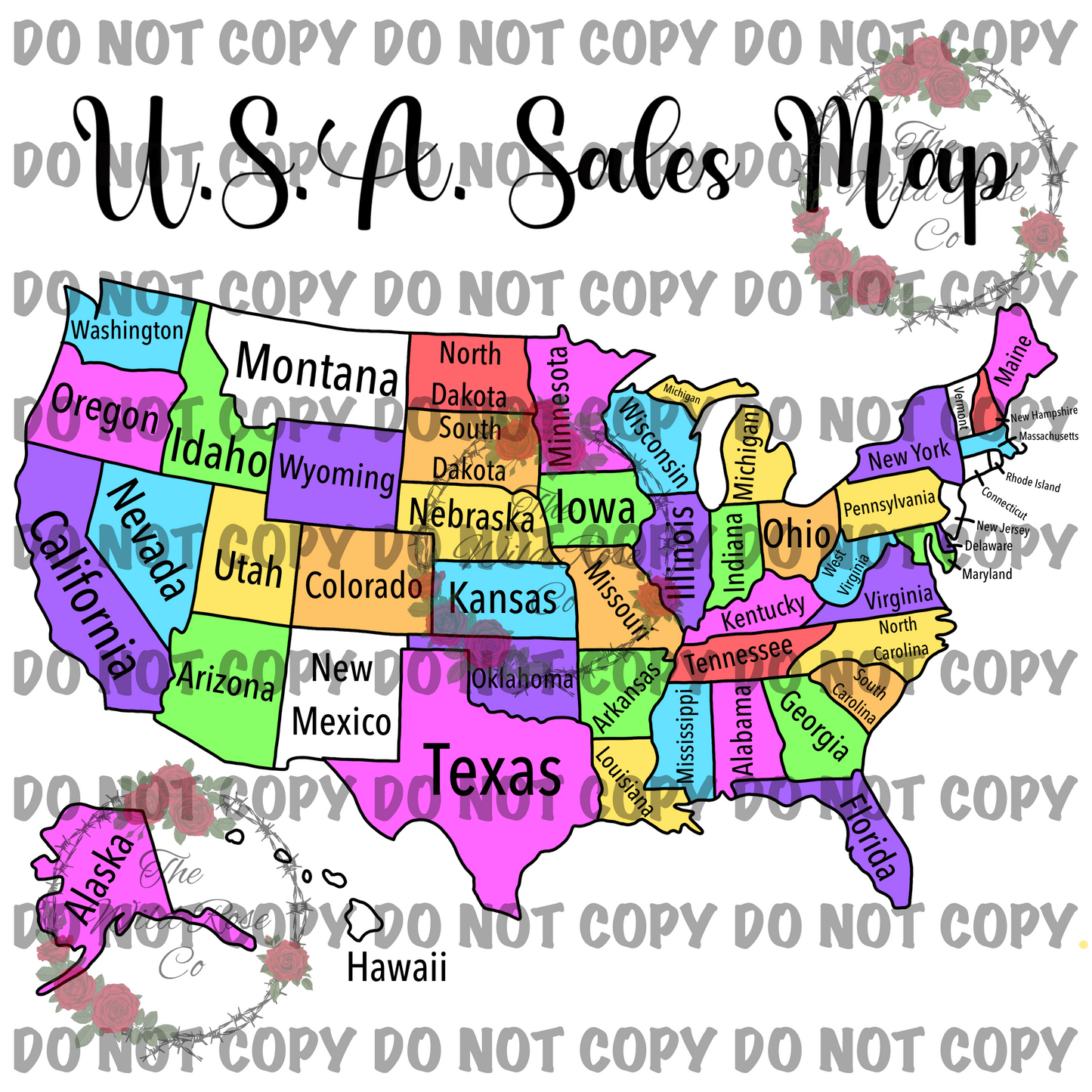 United States Sales Map