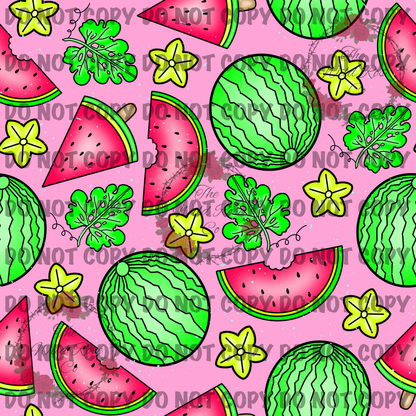 Floral Watermelons